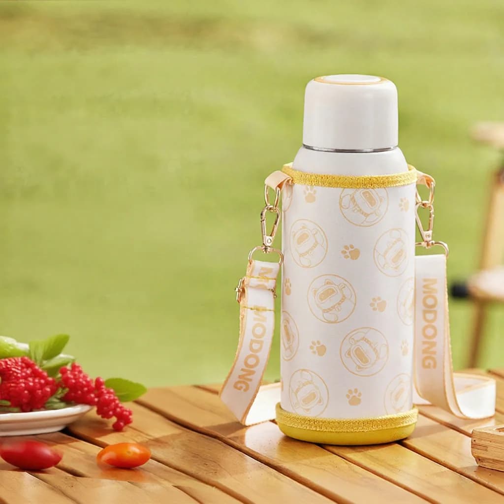 Cốc ấm đun nước du lịch điện di động 600ml, ruột thép không gỉ 316