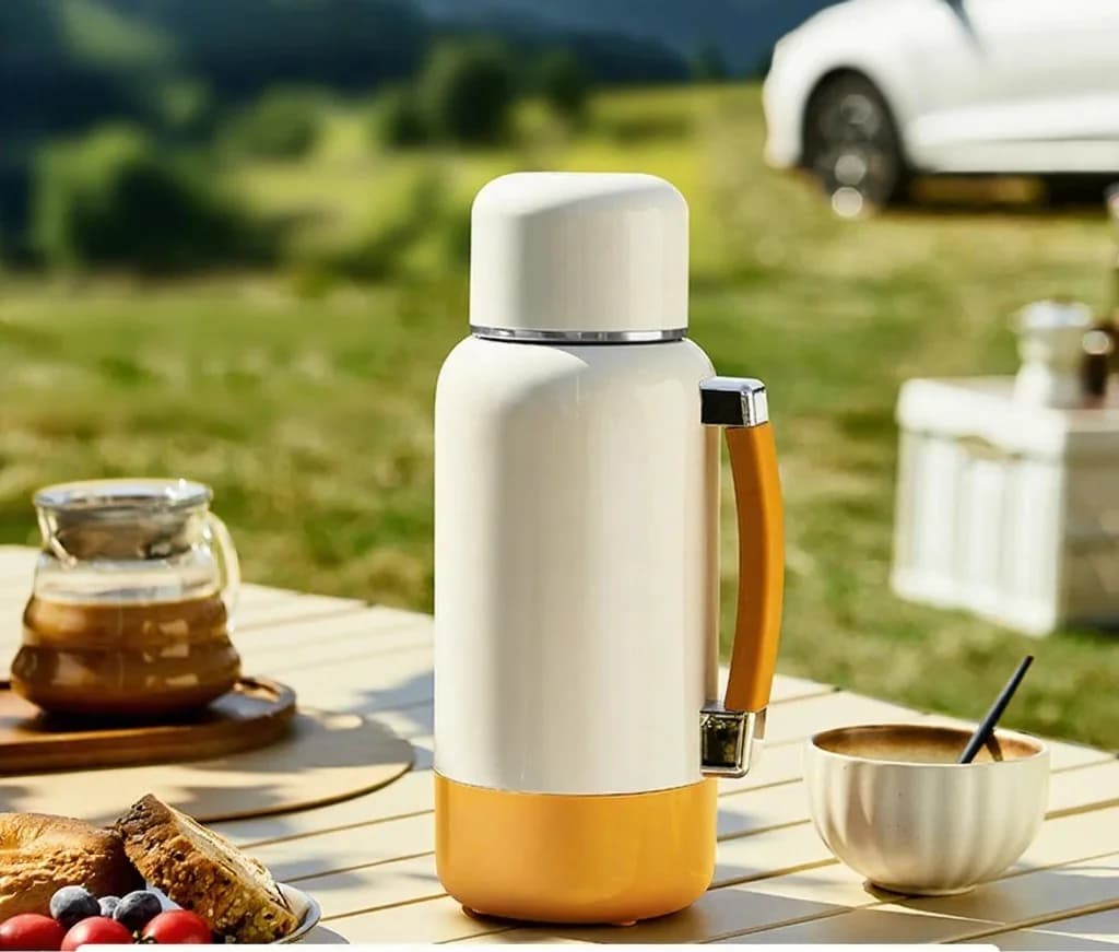 Cốc ấm đun nước điện du lịch cầm tay tự ngắt
