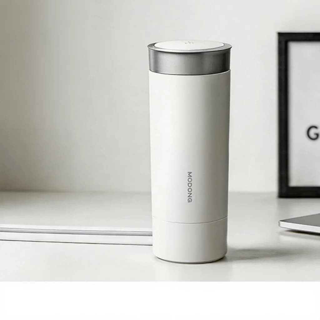 Cốc đun nước điện di động 350ml bằng thép không gỉ 316L