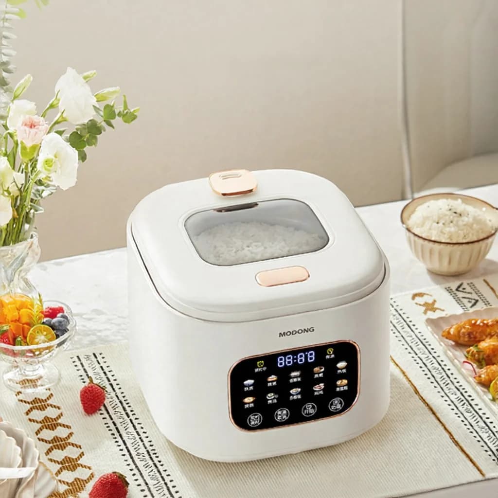 Nồi cơm điện 3L có cửa sổ kính và hẹn giờ