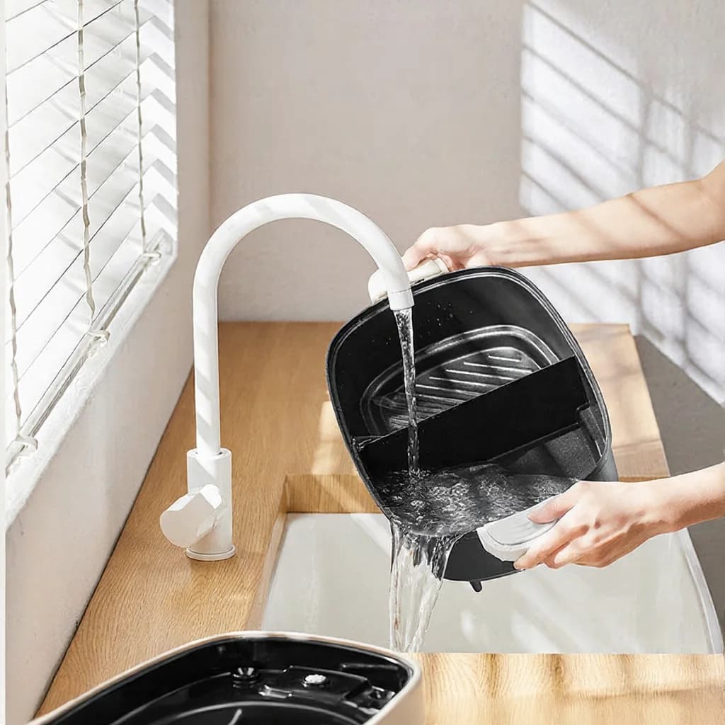 Nồi lẩu điện chia ngăn 7L, điều khiển nhiệt độ độc lập hai vùng