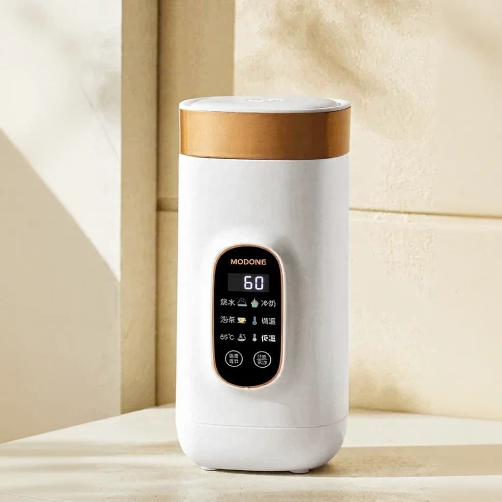 Cốc đun nước điện di động 650ml với lòng trong 304 hoặc 316