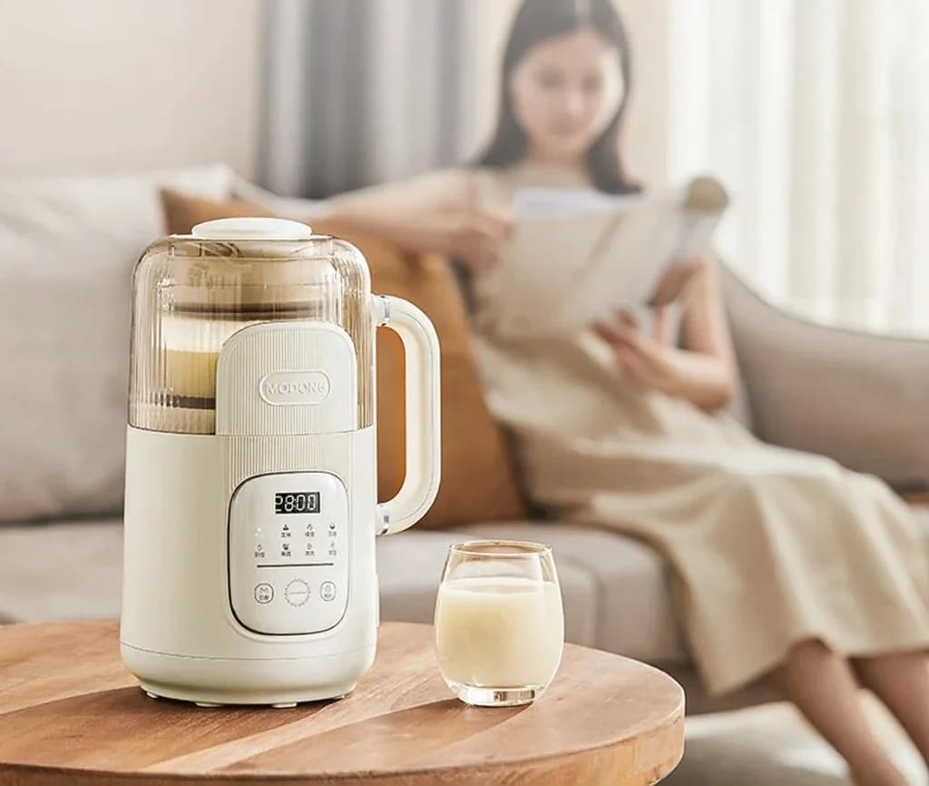 Máy xay tốc độ cao kiêm máy làm sữa đậu nành có gia nhiệt