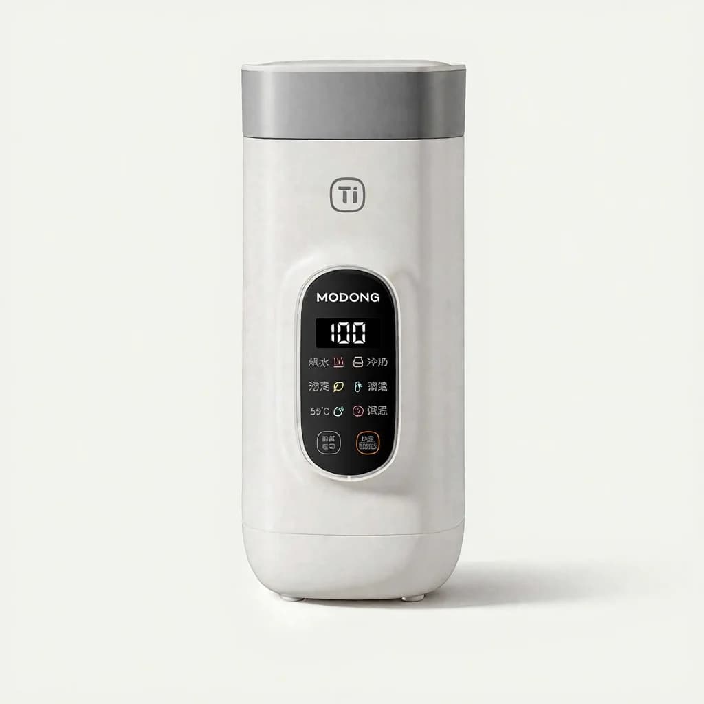 Cốc đun nước điện du lịch titanium 650ml, 220V
