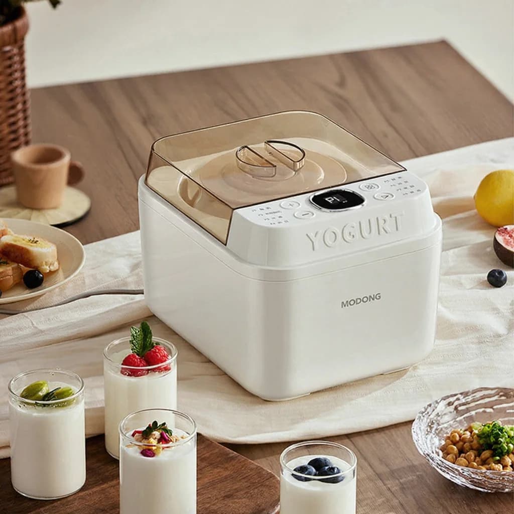 Máy làm sữa chua và lên men tự động, 500-1000ml, 220V