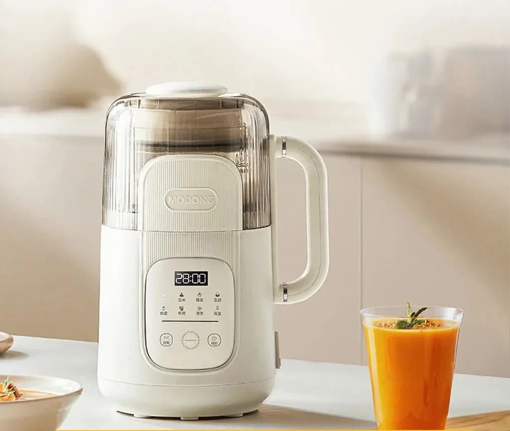 Máy làm sữa đậu nành đa năng 1.2L xay sinh tố có tự làm sạch
