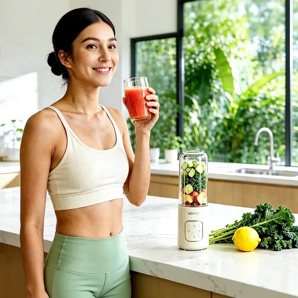 Cốc máy xay không dây di động cho sinh tố và nước ép