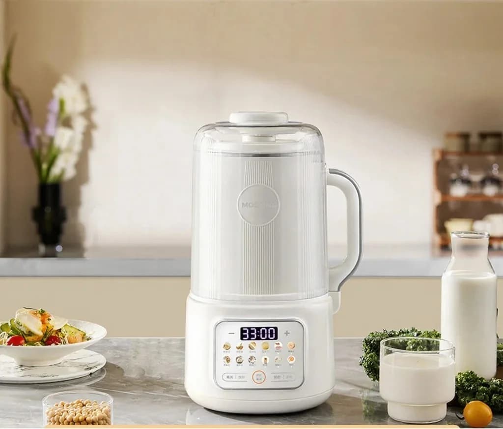Máy làm sữa đậu nành tự động, xay êm và giữ ấm
