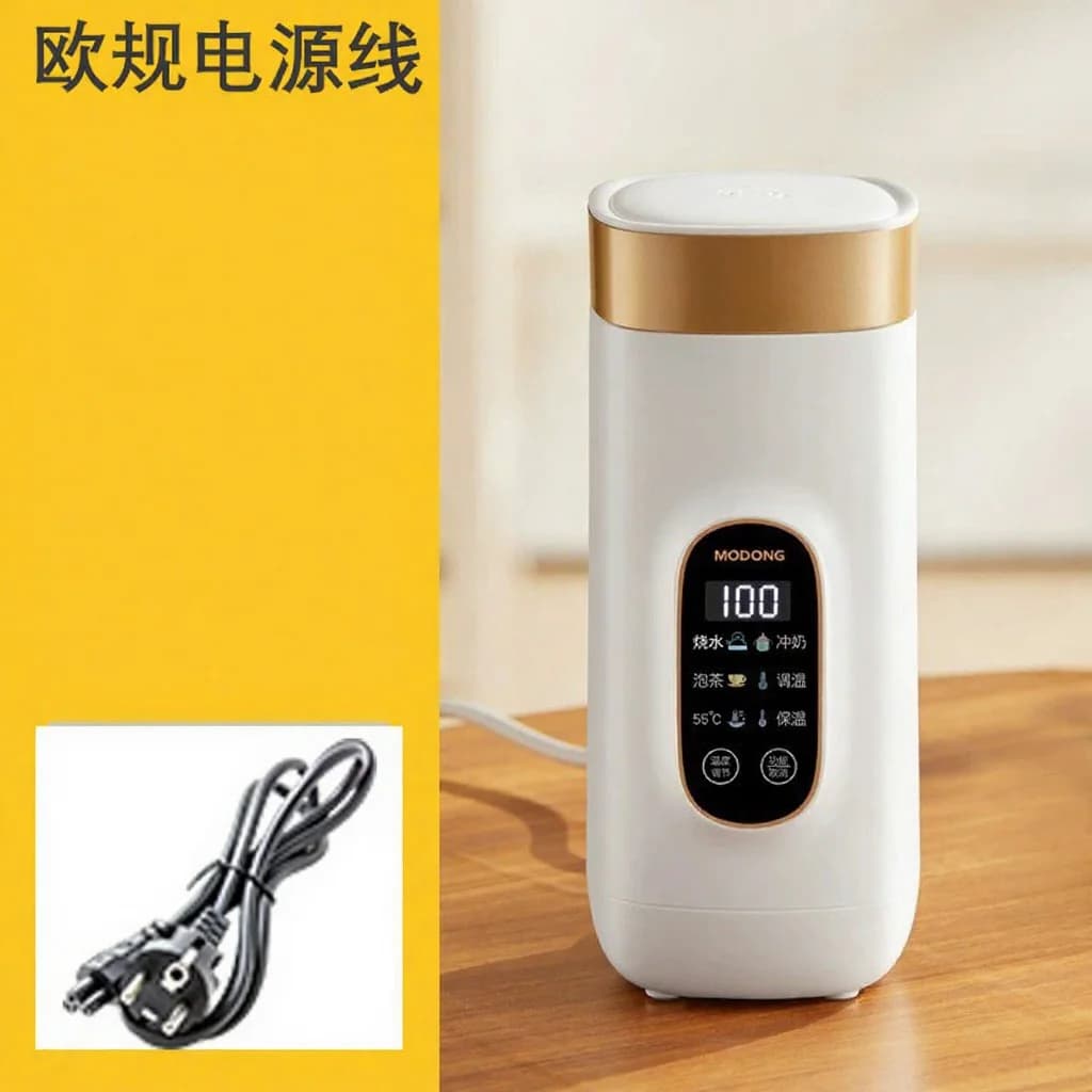 Cốc đun nước điện di động 650ml với lòng trong 304 hoặc 316