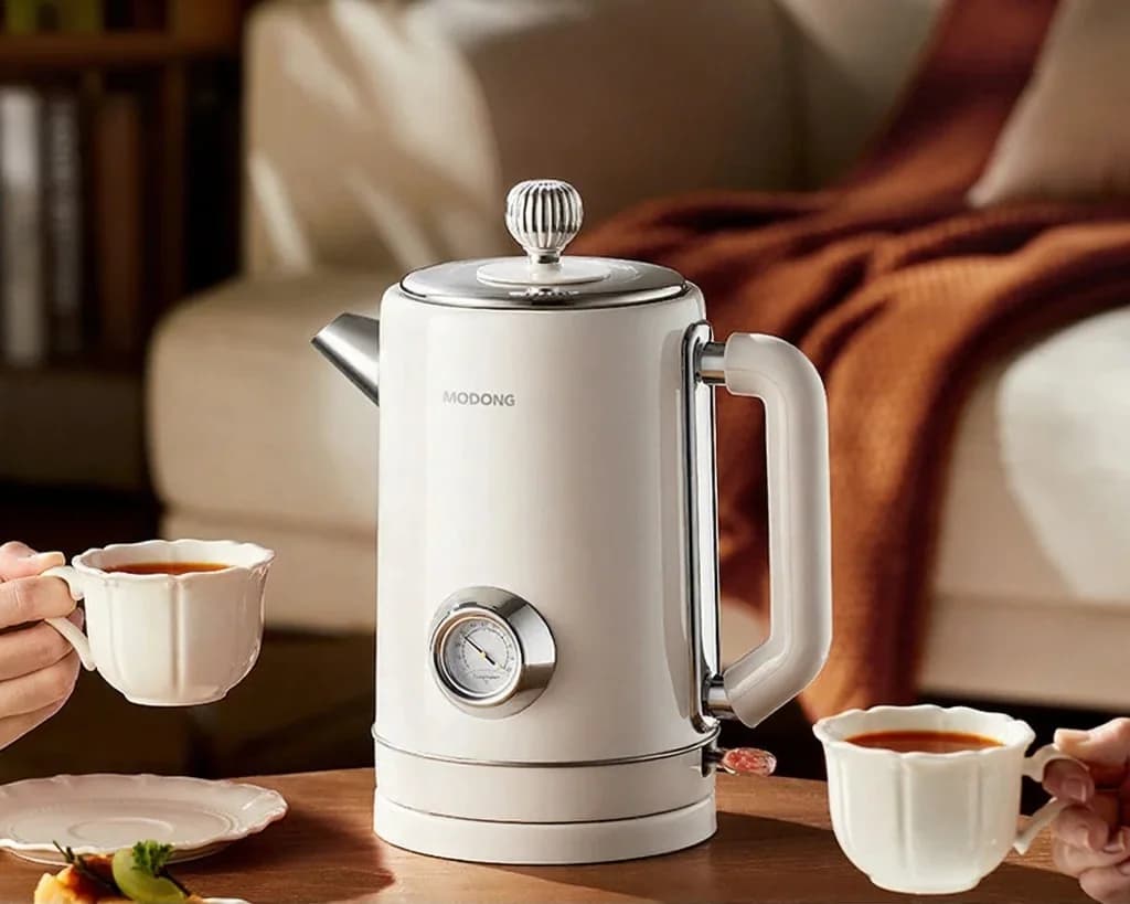 Ấm đun nước điện tự ngắt và giữ ấm 1.8L