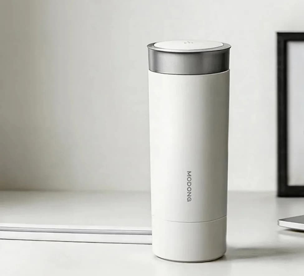 Cốc đun nước điện di động 350ml bằng thép không gỉ 316L