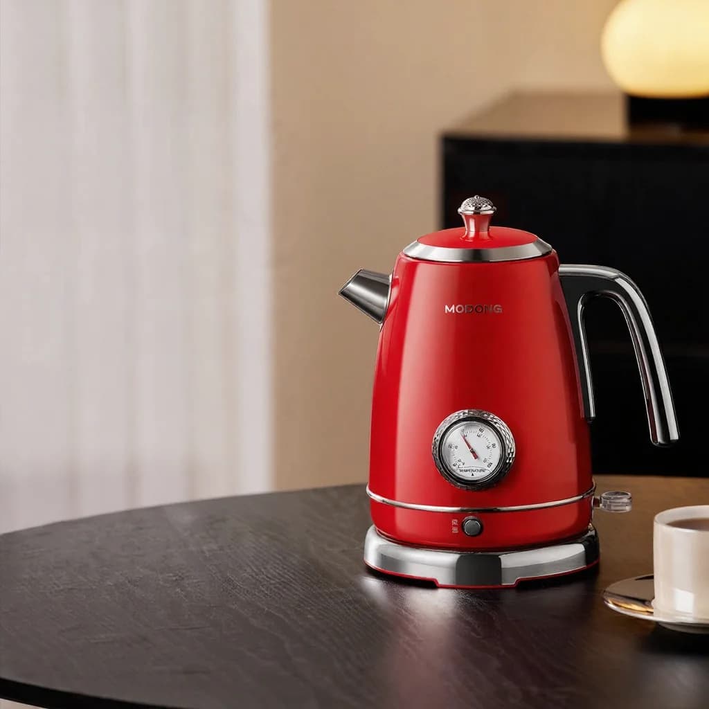 Ấm đun nước điện thép không gỉ 304 có hiển thị nhiệt độ