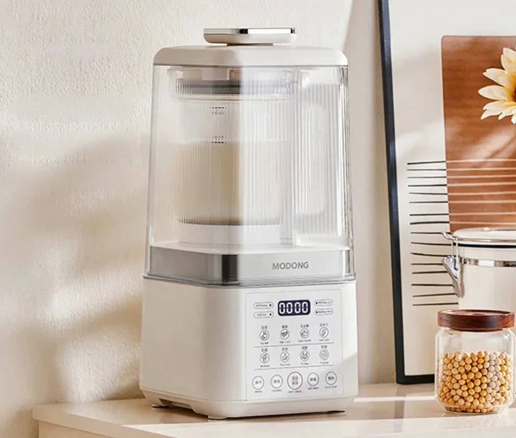 Máy xay nấu có cốc đôi và tự giữ ấm