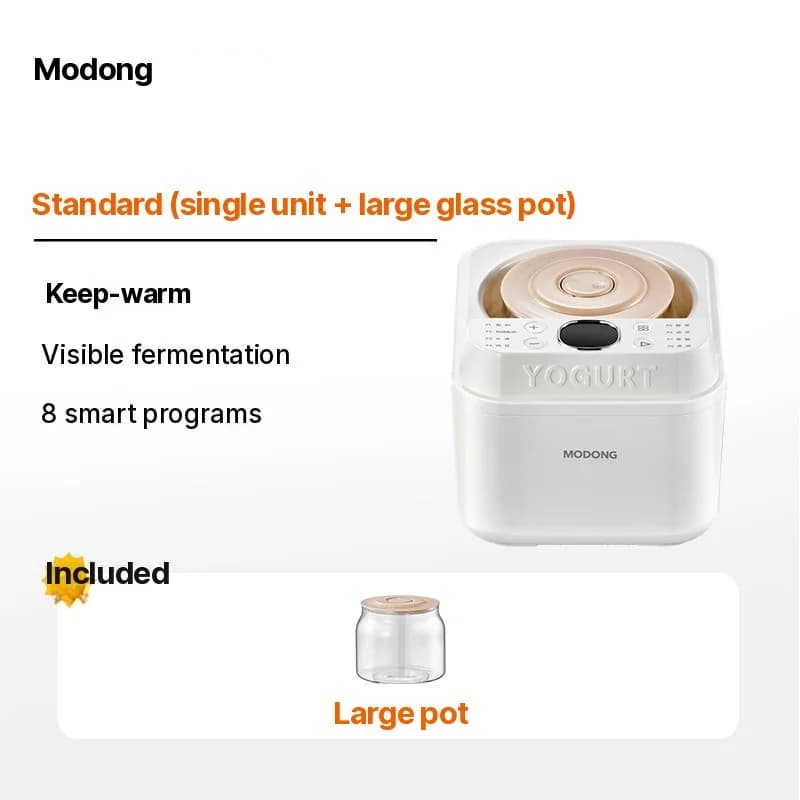 Máy làm sữa chua và lên men tự động, 500-1000ml, 220V