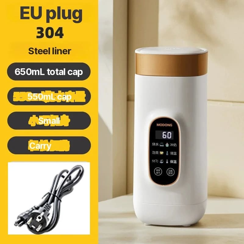 Cốc đun nước điện cầm tay có chức năng giữ ấm