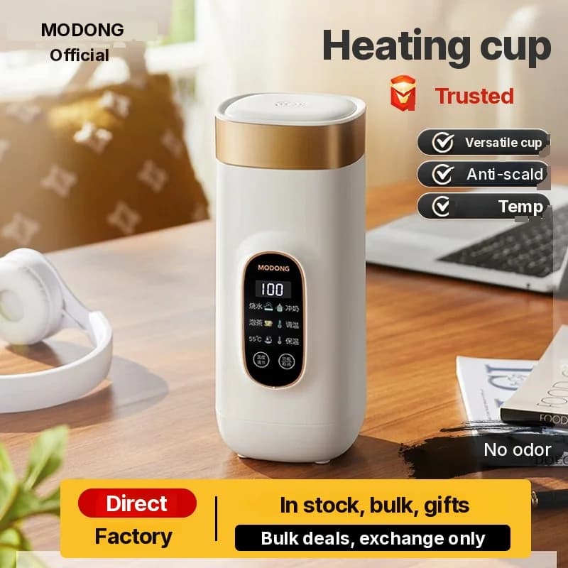 Cốc đun nước điện di động 650ml với lòng trong 304 hoặc 316