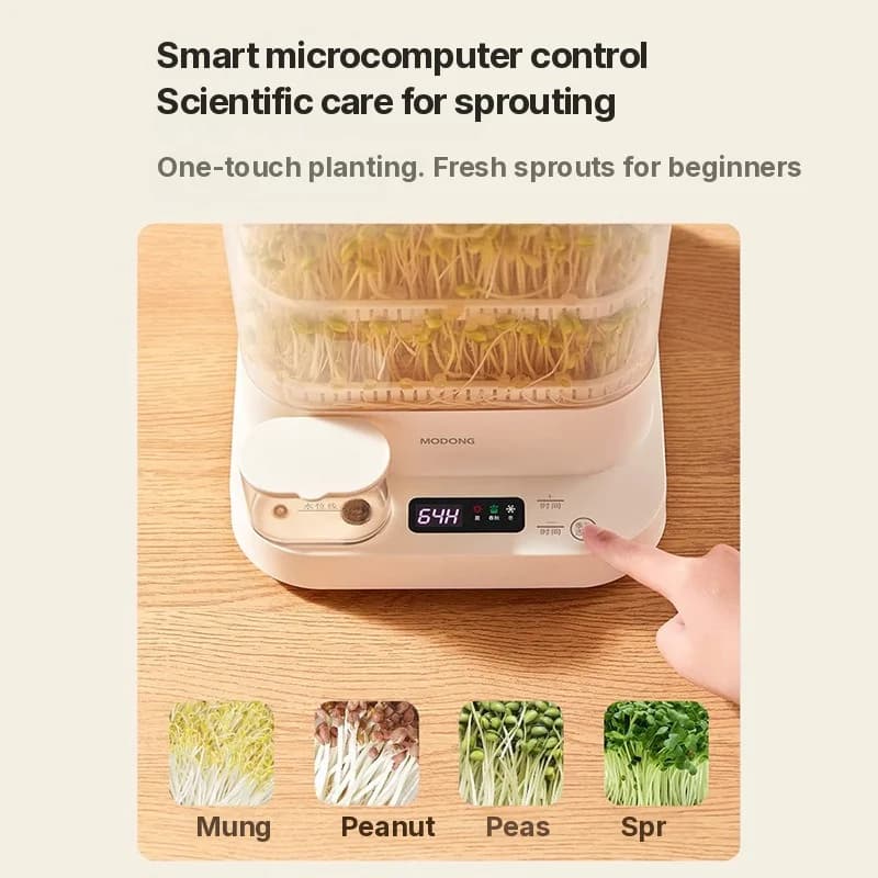 Máy làm giá đỗ điện cho gia đình 1.5L 20W 3 tầng