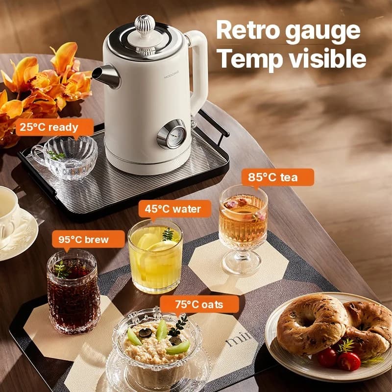 Ấm đun nước điện tự ngắt và giữ ấm 1.8L