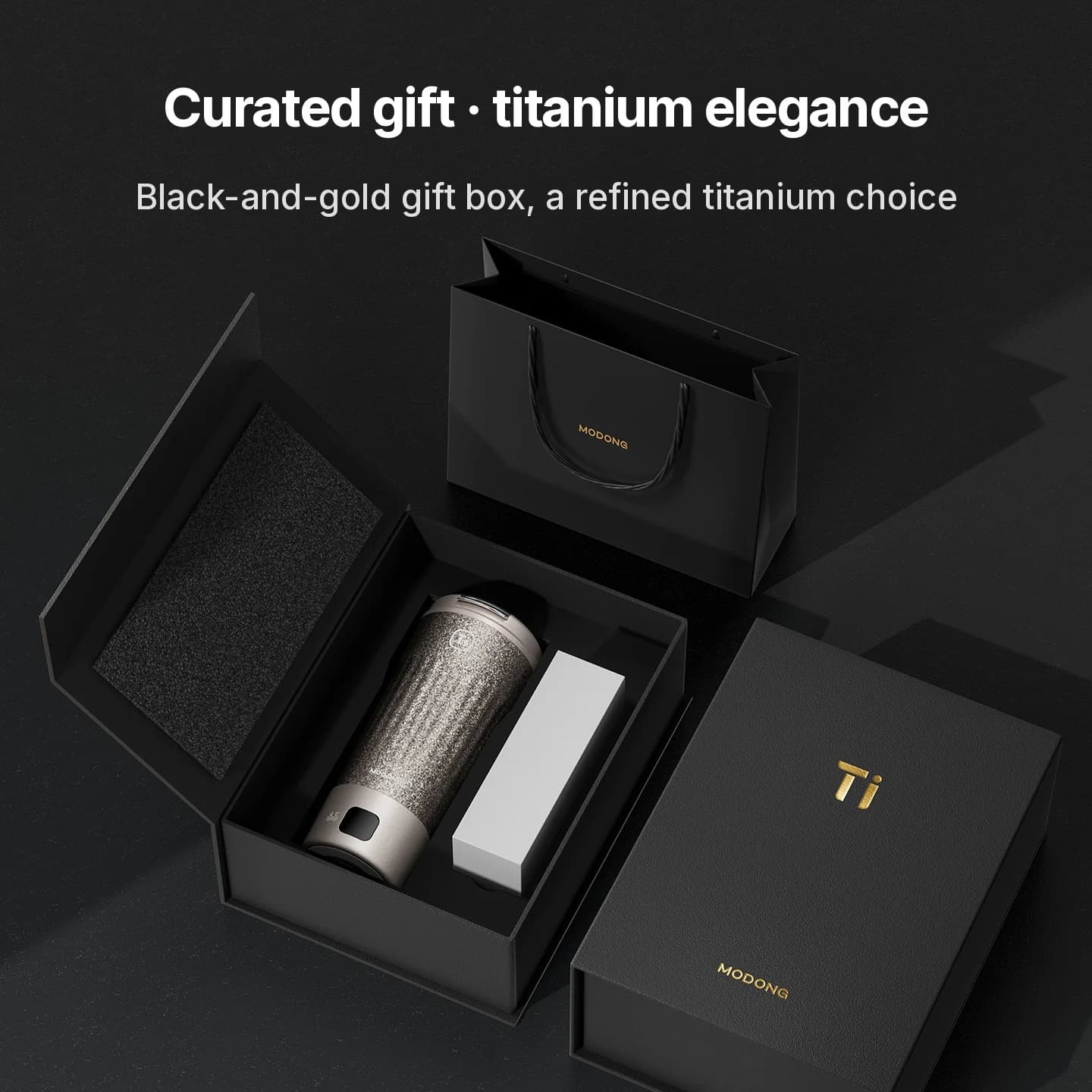 Cốc đun nước điện titanium cầm tay 400ml hiển thị nhiệt độ