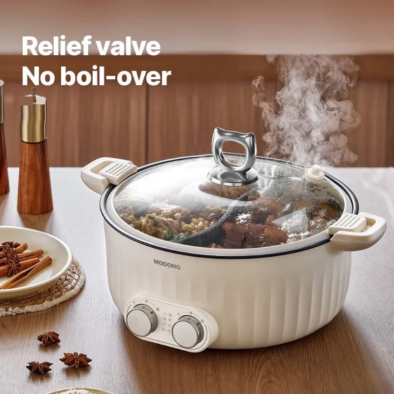 Lẩu điện 7L hai vùng, điều chỉnh nhiệt độ độc lập
