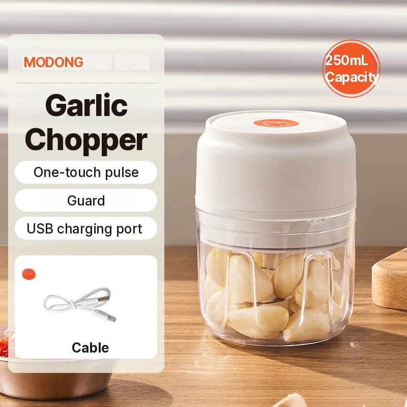 Máy làm thức ăn dặm cho bé bằng điện, cốc thủy tinh 300ml 45W