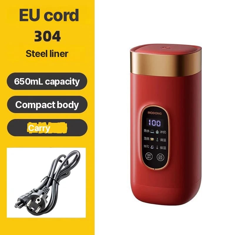 Cốc đun điện cầm tay có kiểm soát nhiệt độ