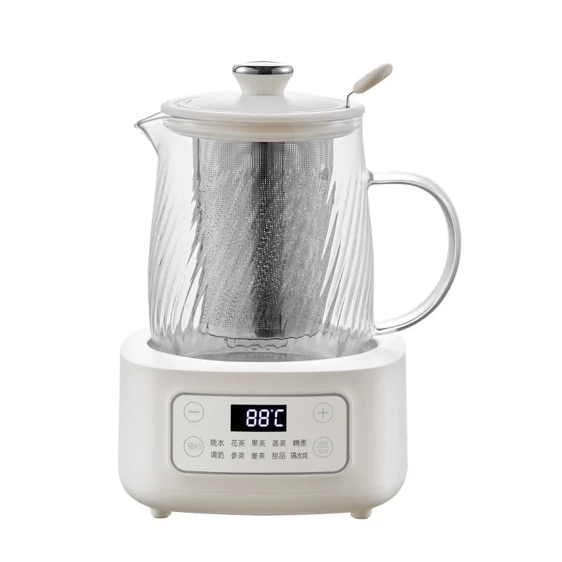 Nồi điện thủy tinh 1-1.5L điều khiển cảm ứng pha trà