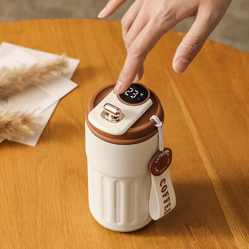 Cốc giữ nhiệt hiển thị nhiệt độ 450ml