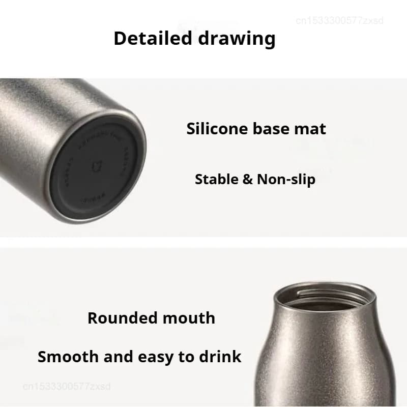 Cốc cách nhiệt titanium nguyên chất
