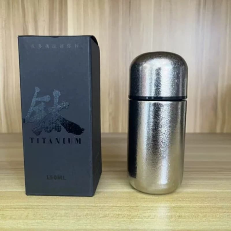 Bình rượu bỏ túi titanium nguyên chất 150ml