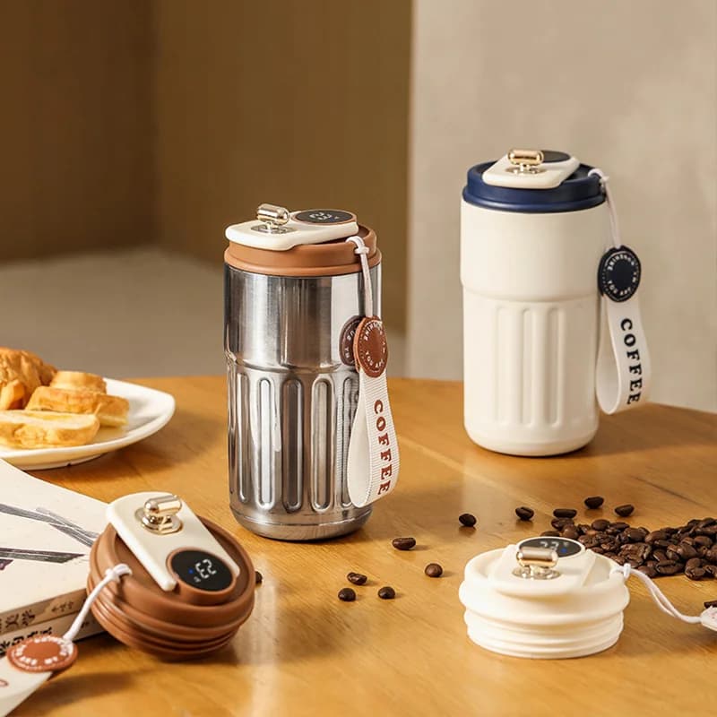 Cốc giữ nhiệt hiển thị nhiệt độ 450ml